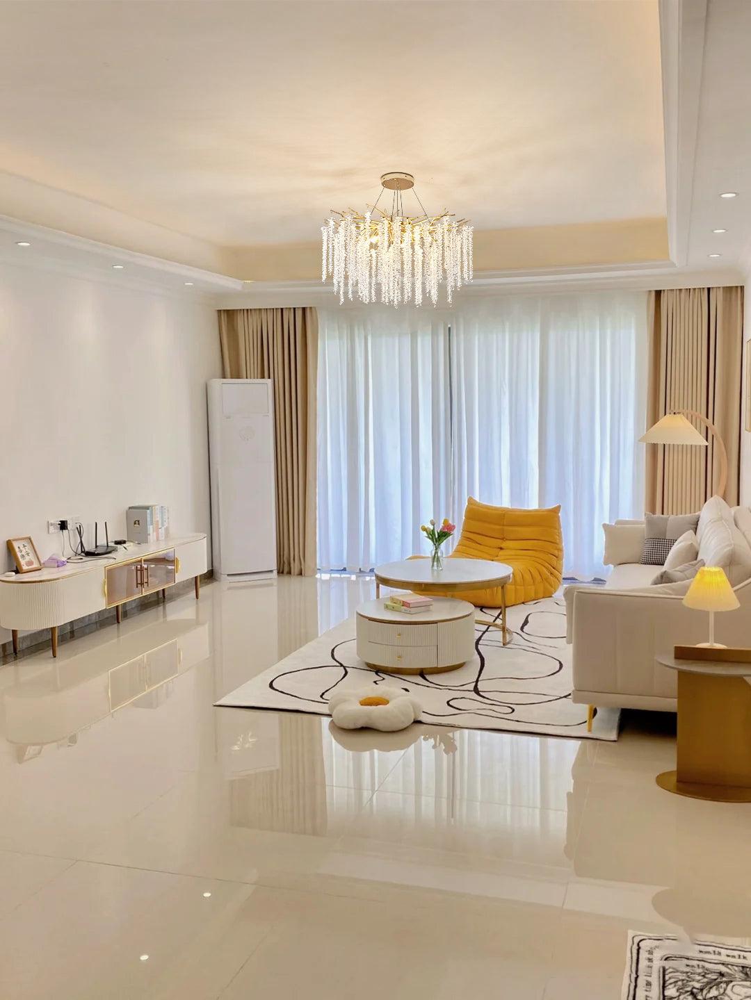 Vardenara Crystal Chandelier-Moonnatur