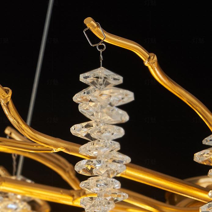 Vardenara Crystal Chandelier-Moonnatur