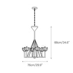 Lindellark Brass Chandelier-Moonnatur