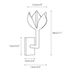 Lathengrove Brass Wall Light-Moonnatur