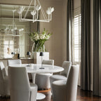 Lindellark Brass Chandelier-Moonnatur