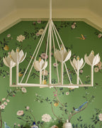 Lindellark Brass Chandelier-Moonnatur