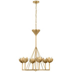 Lindellark Brass Chandelier-Moonnatur