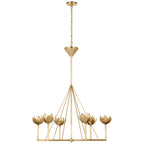 Lindellark Brass Chandelier-Moonnatur