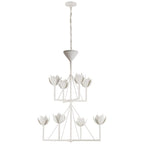 Ylenia Brass Chandelier-Moonnatur