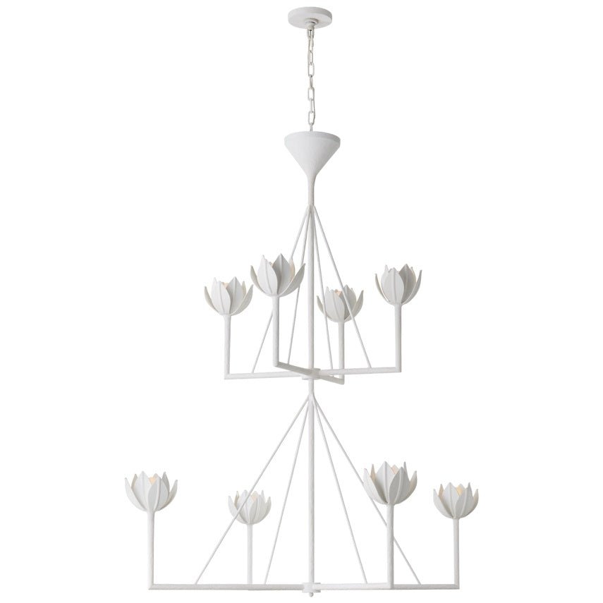 Ylenia Brass Chandelier-Moonnatur