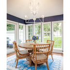 Ylenia Brass Chandelier-Moonnatur
