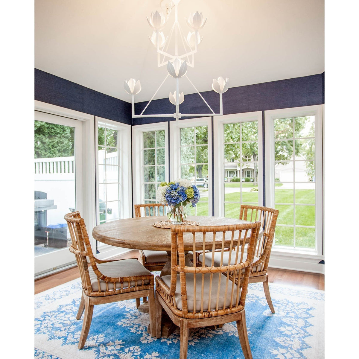 Ylenia Brass Chandelier-Moonnatur