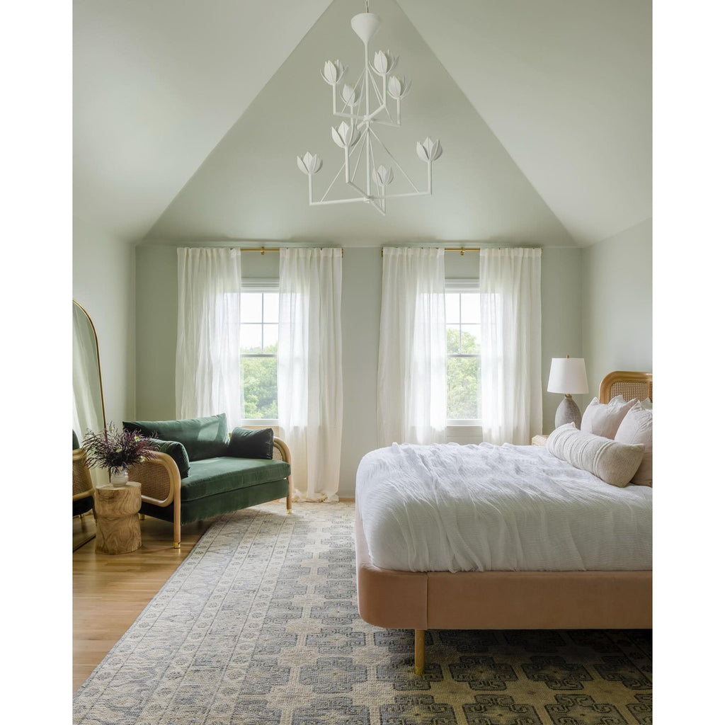 Ylenia Brass Chandelier-Moonnatur