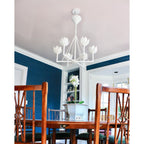 Ylenia Brass Chandelier-Moonnatur