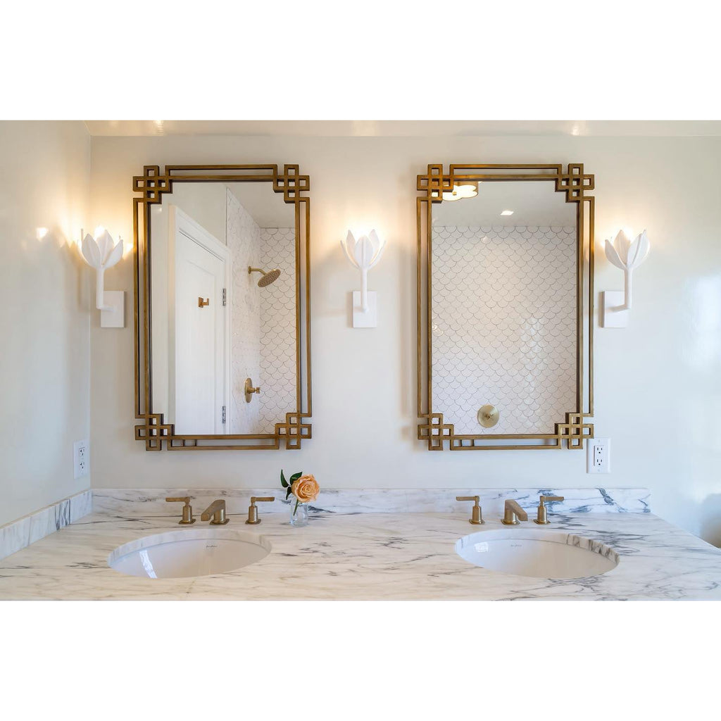 Lathengrove Brass Wall Light-Moonnatur