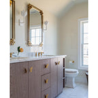 Lathengrove Brass Wall Light-Moonnatur