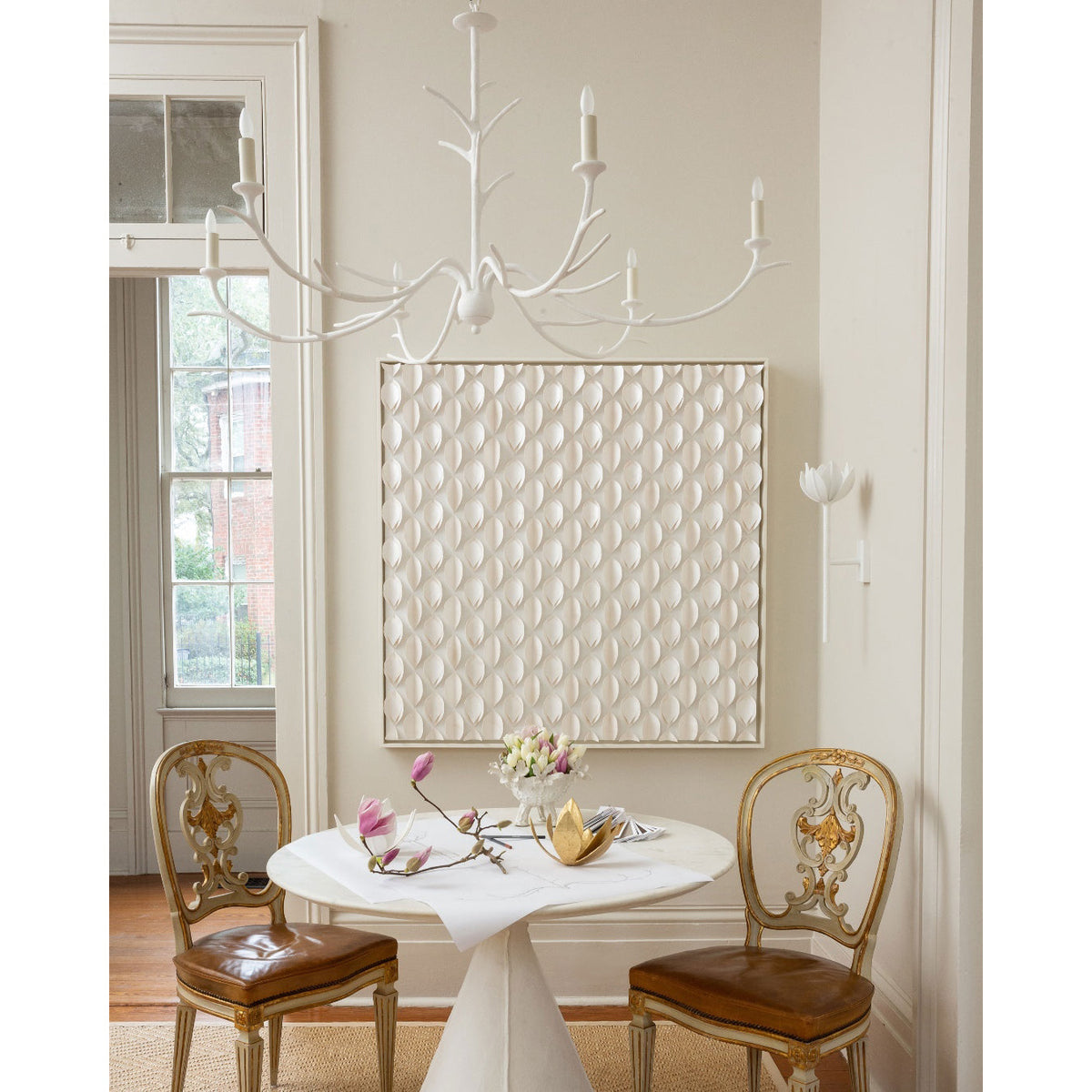 Lathengrove Brass Wall Light-Moonnatur