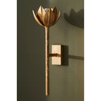 Lathengrove Brass Wall Light-Moonnatur
