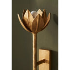 Lathengrove Brass Wall Light-Moonnatur