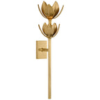 Lathengrove Brass Wall Light-Moonnatur
