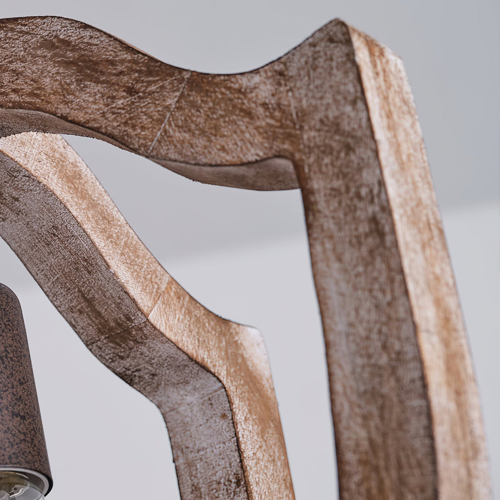 Larenhill Wood Pendant Light-Moonnatur