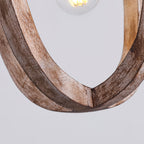 Larenhill Wood Pendant Light-Moonnatur