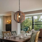 Larenhill Wood Pendant Light-Moonnatur