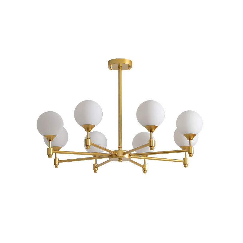 Kesterdale Glass Chandelier-Moonnatur