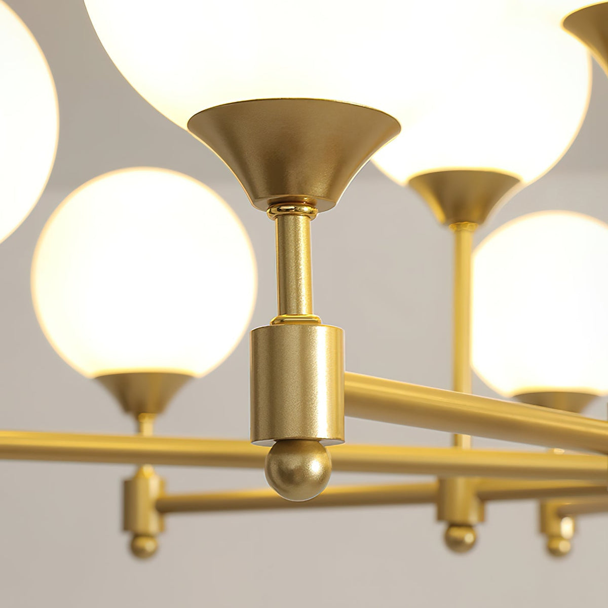 Kesterdale Glass Chandelier-Moonnatur