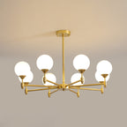 Kesterdale Glass Chandelier-Moonnatur