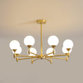 Kesterdale Glass Chandelier-Moonnatur