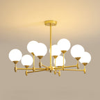 Kesterdale Glass Chandelier-Moonnatur