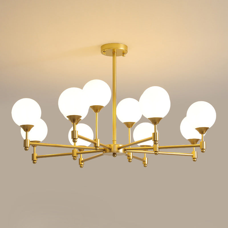 Kesterdale Glass Chandelier-Moonnatur
