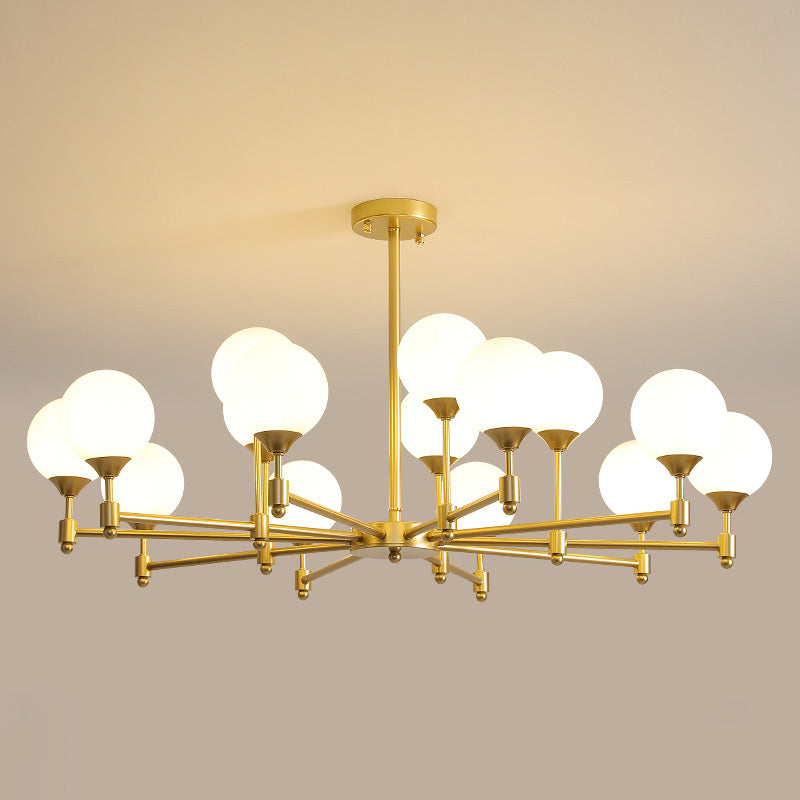 Kesterdale Glass Chandelier-Moonnatur
