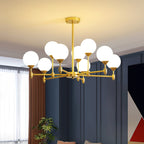 Kesterdale Glass Chandelier-Moonnatur