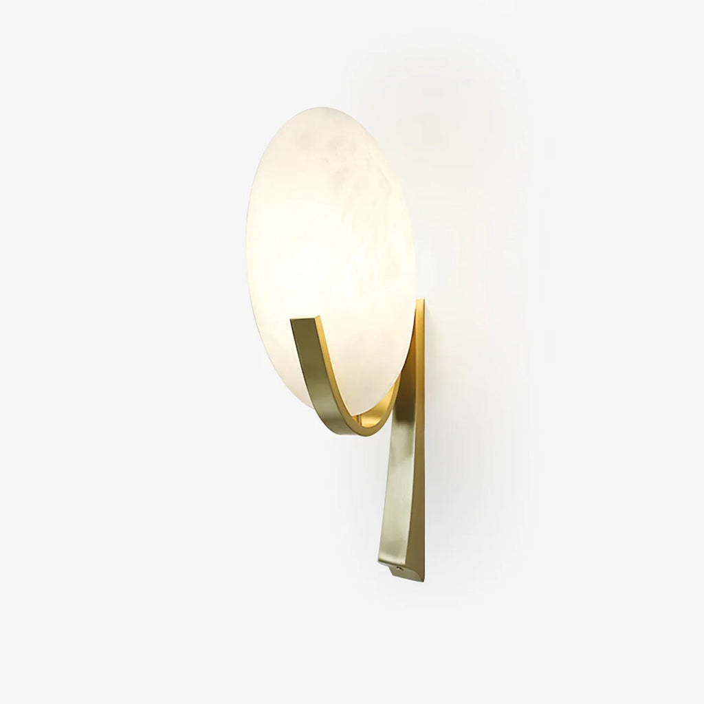 Redrenwynne Alabaster Wall Light-Moonnatur