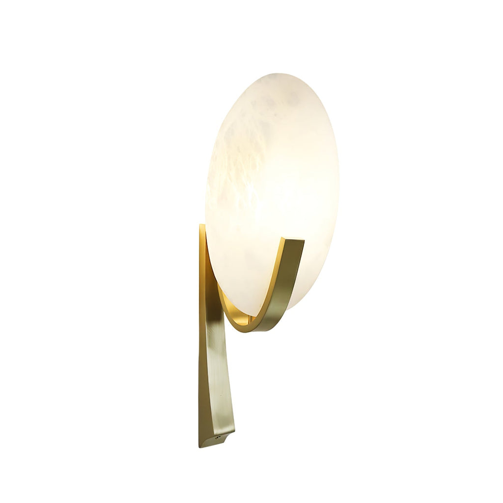 Redrenwynne Alabaster Wall Light-Moonnatur