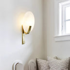 Redrenwynne Alabaster Wall Light-Moonnatur