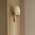 Redrenwynne Alabaster Wall Light-Moonnatur