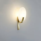 Redrenwynne Alabaster Wall Light-Moonnatur