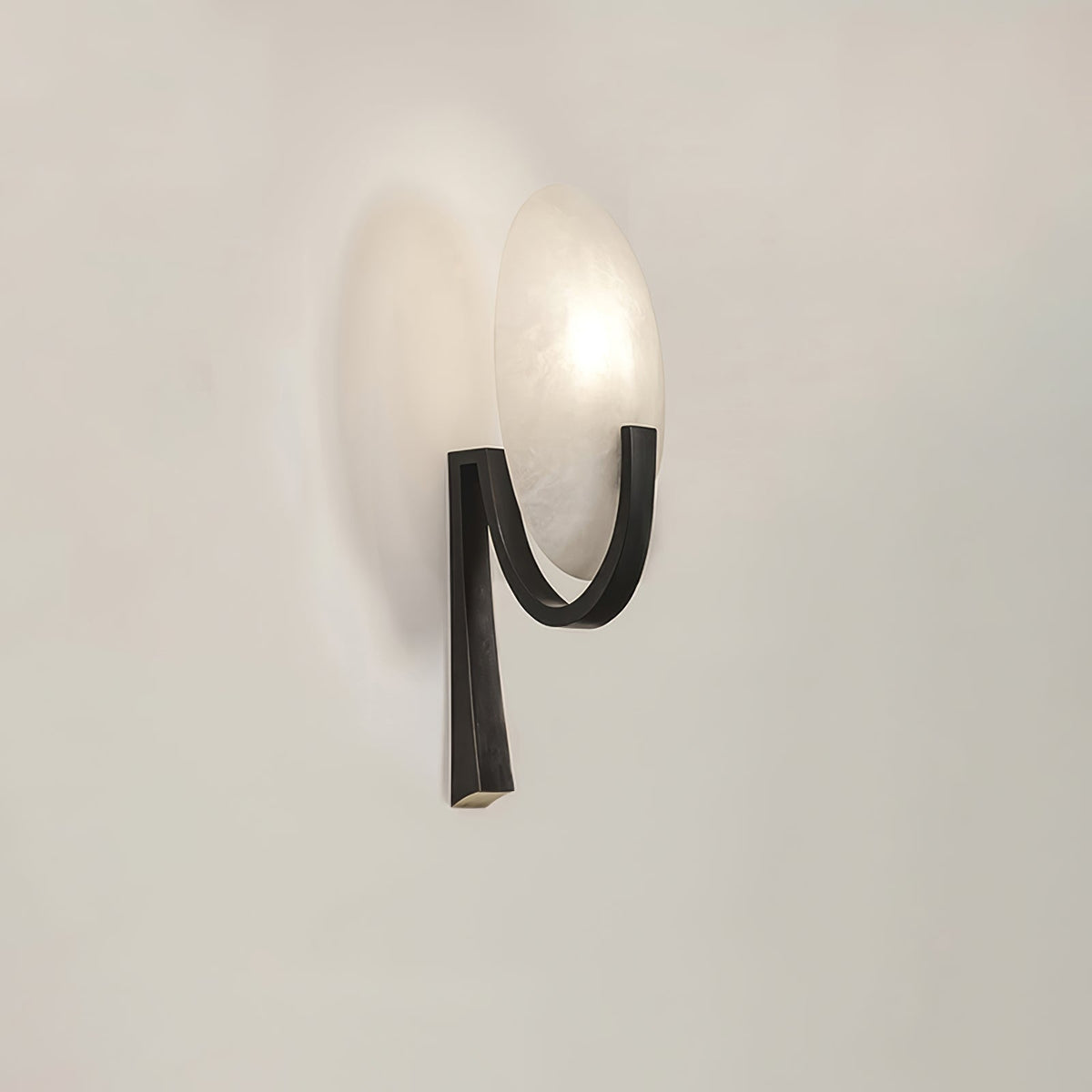 Redrenwynne Alabaster Wall Light-Moonnatur
