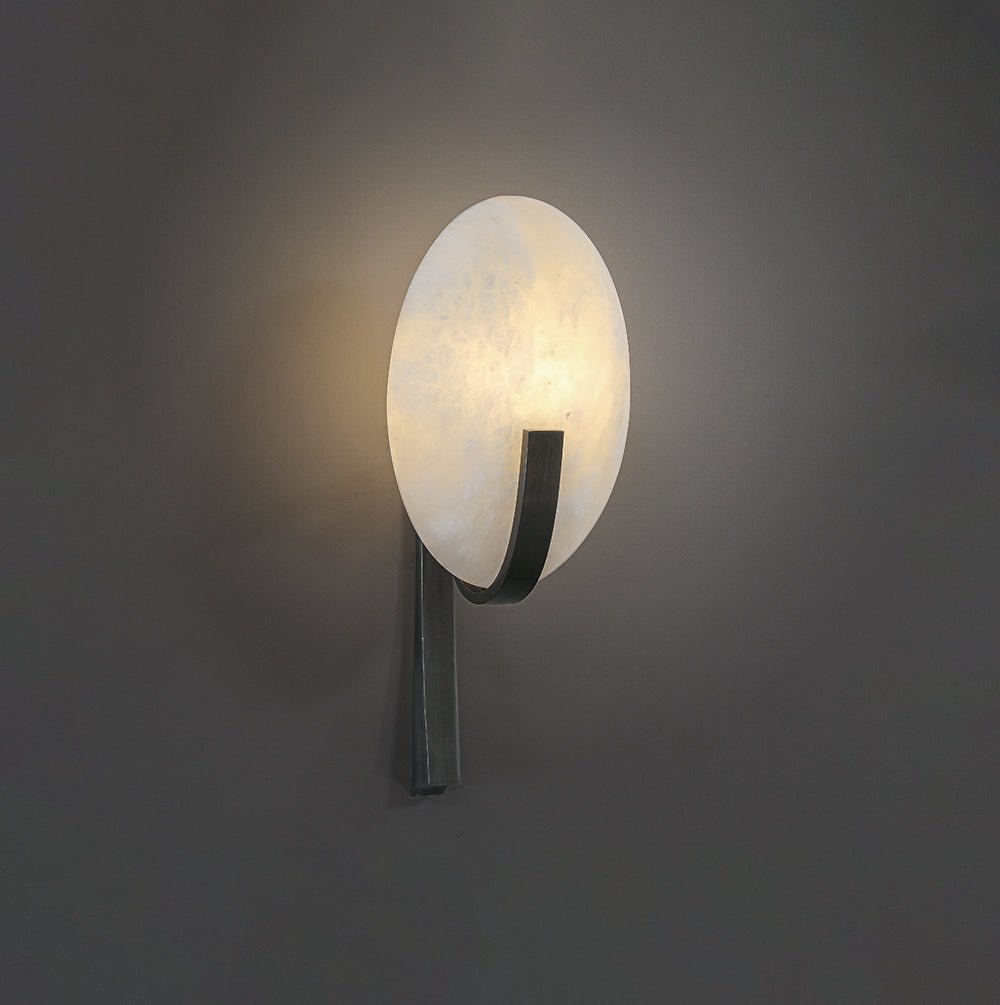 Redrenwynne Alabaster Wall Light-Moonnatur