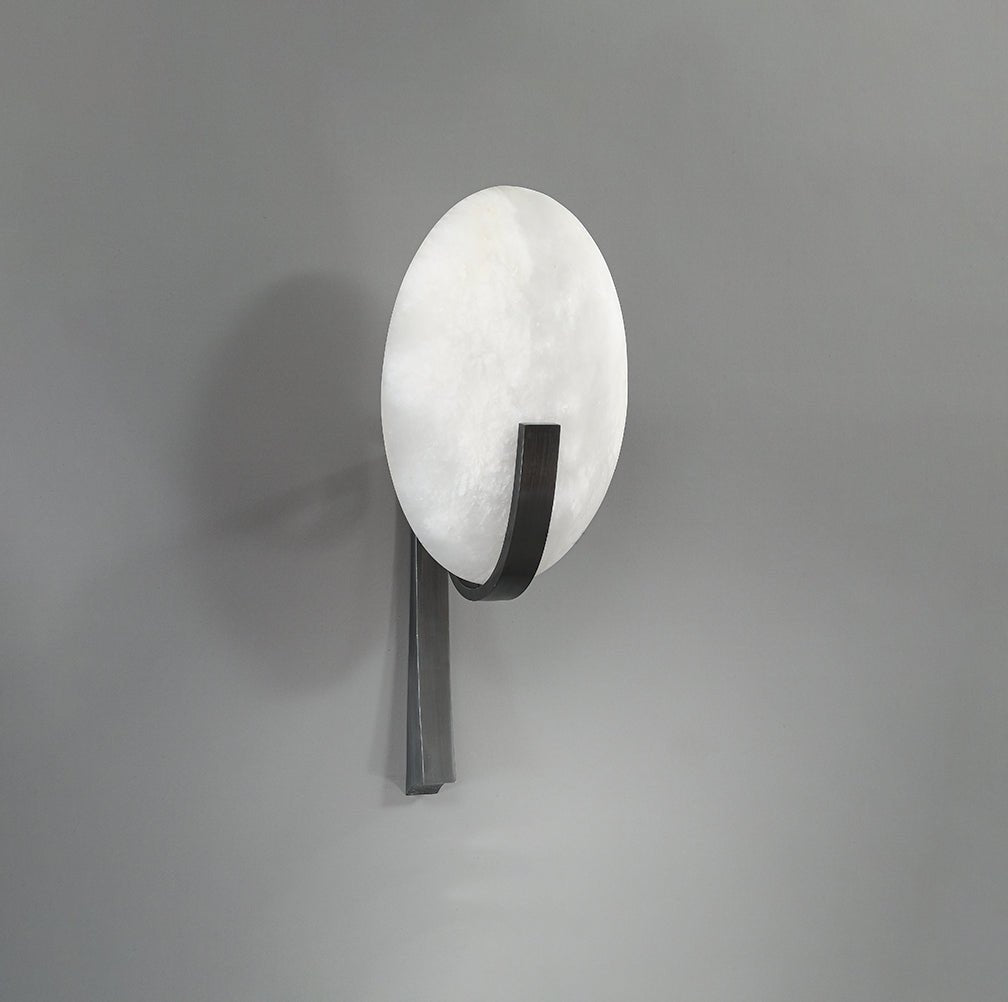 Redrenwynne Alabaster Wall Light-Moonnatur