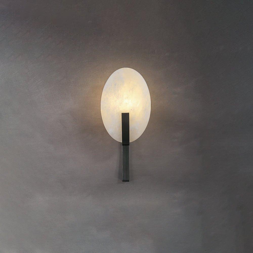 Redrenwynne Alabaster Wall Light-Moonnatur