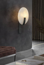 Redrenwynne Alabaster Wall Light-Moonnatur
