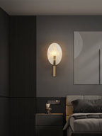 Redrenwynne Alabaster Wall Light-Moonnatur
