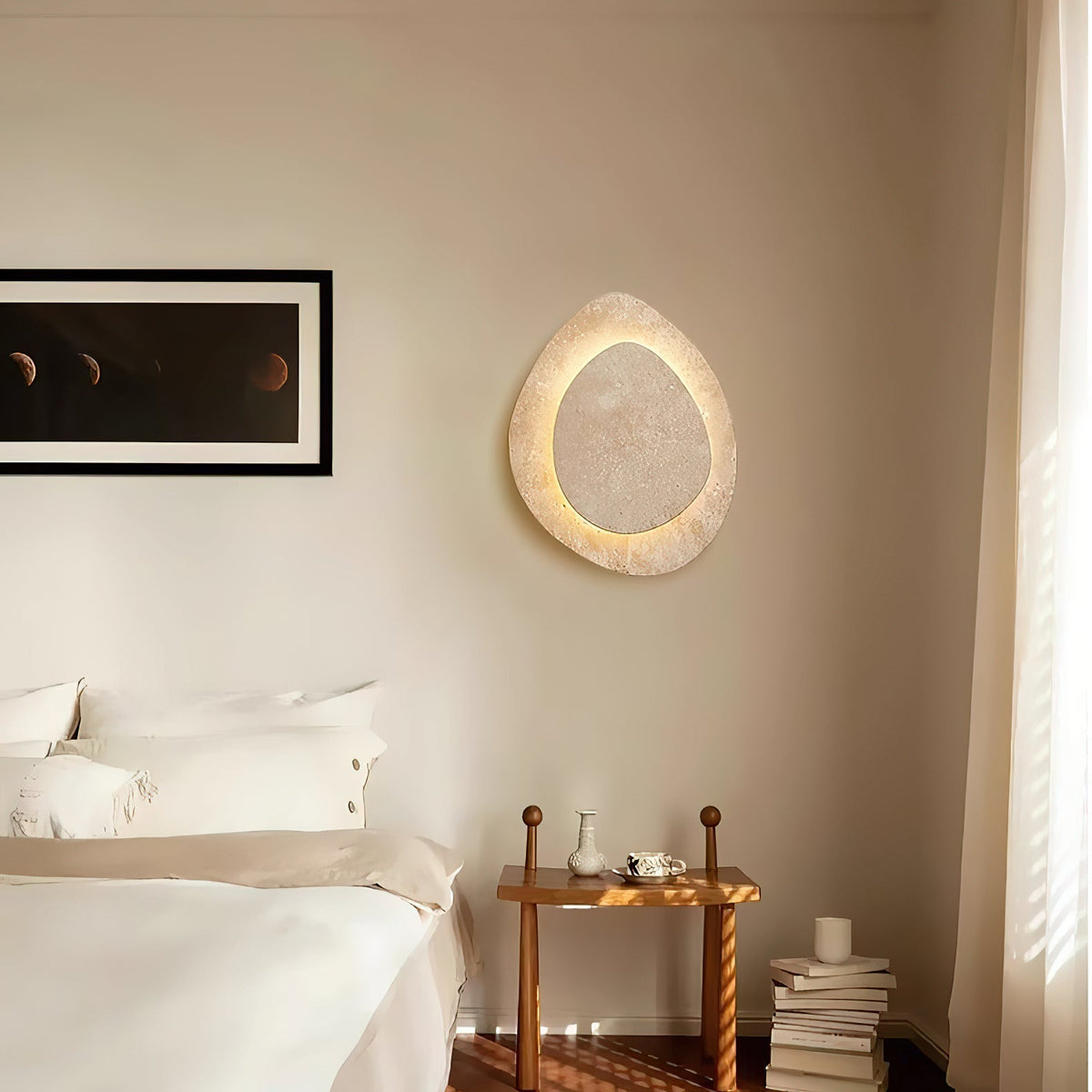 Kenrencove Travertine Wall Light-Moonnatur