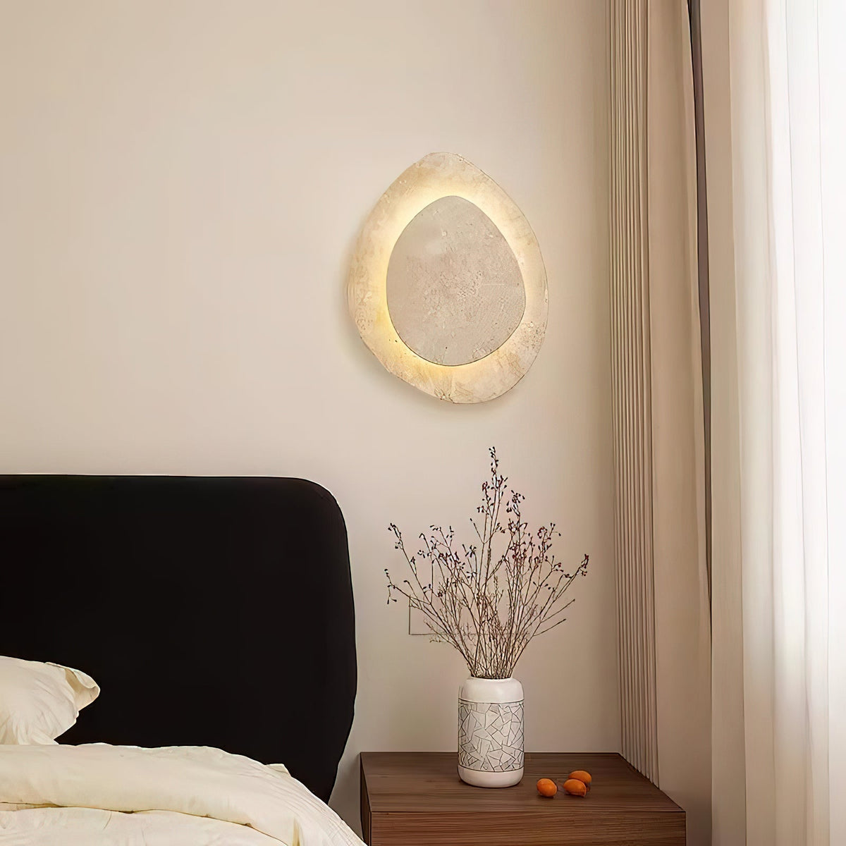 Kenrencove Travertine Wall Light-Moonnatur