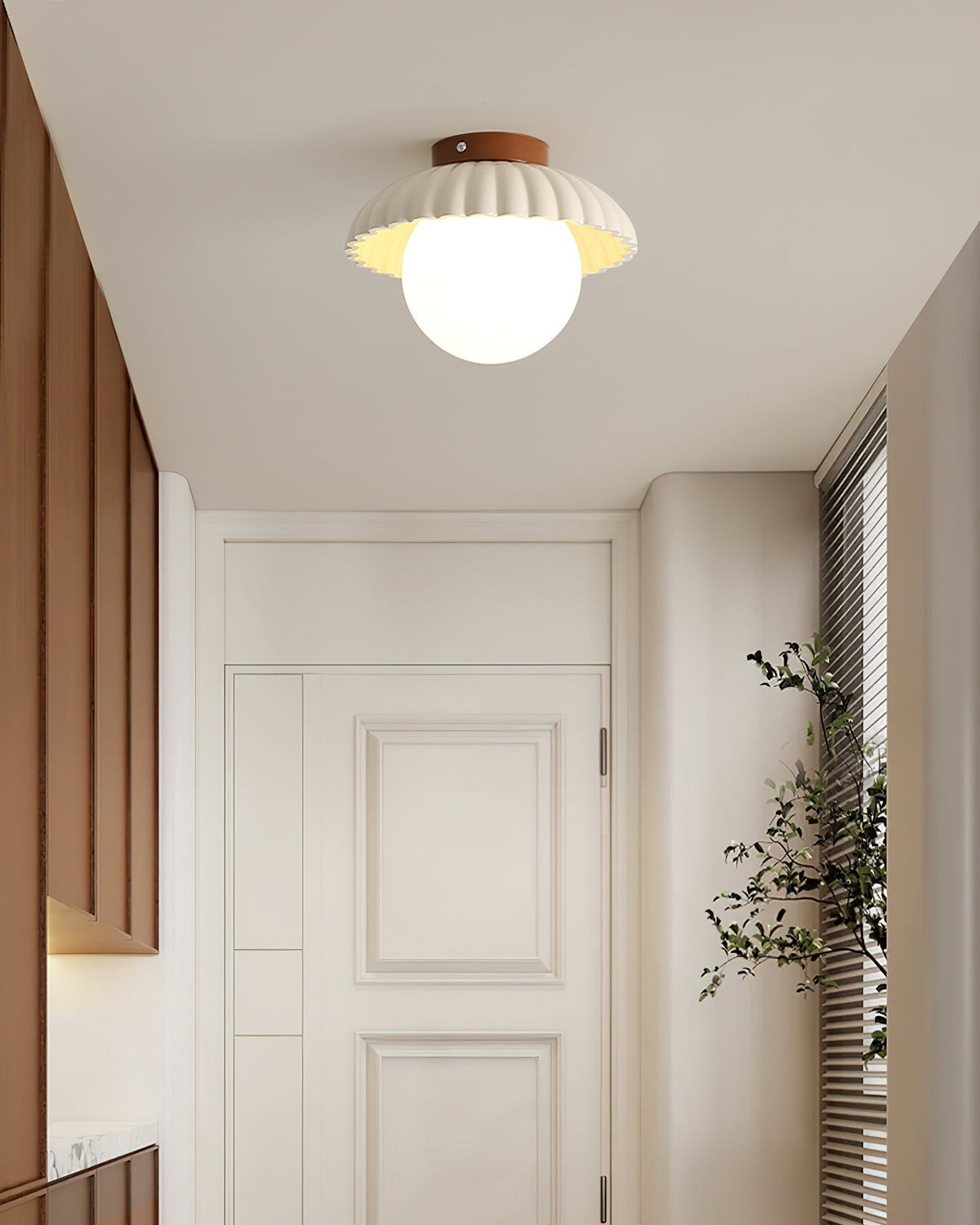 Rovenaelle Glass Ceiling Light-Moonnatur