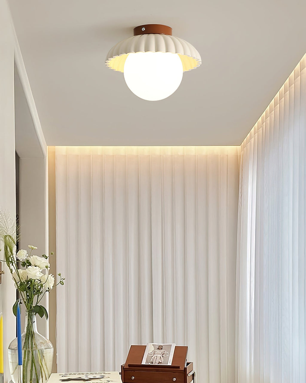 Rovenaelle Glass Ceiling Light-Moonnatur