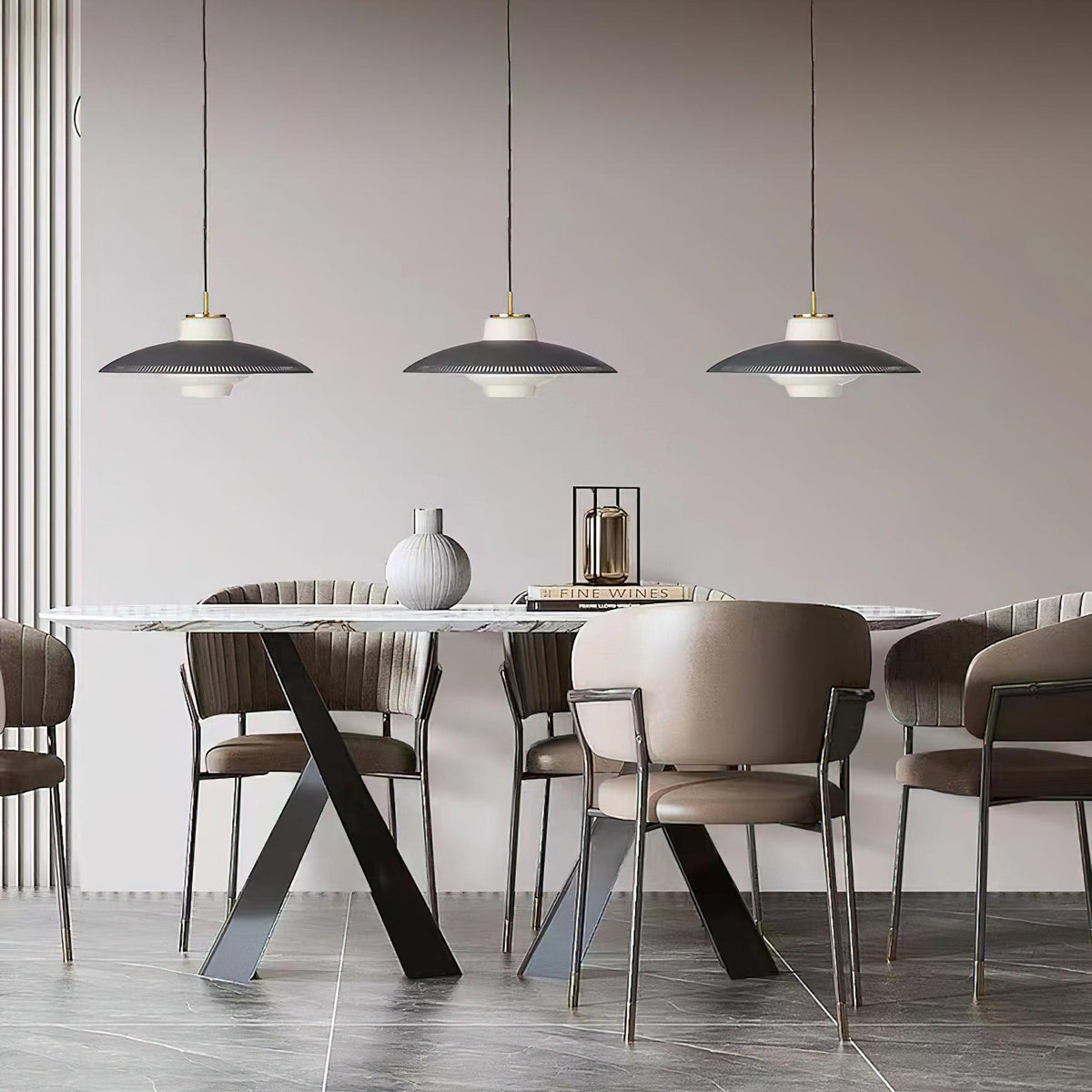 Ravelena Glass Pendant Light-Moonnatur
