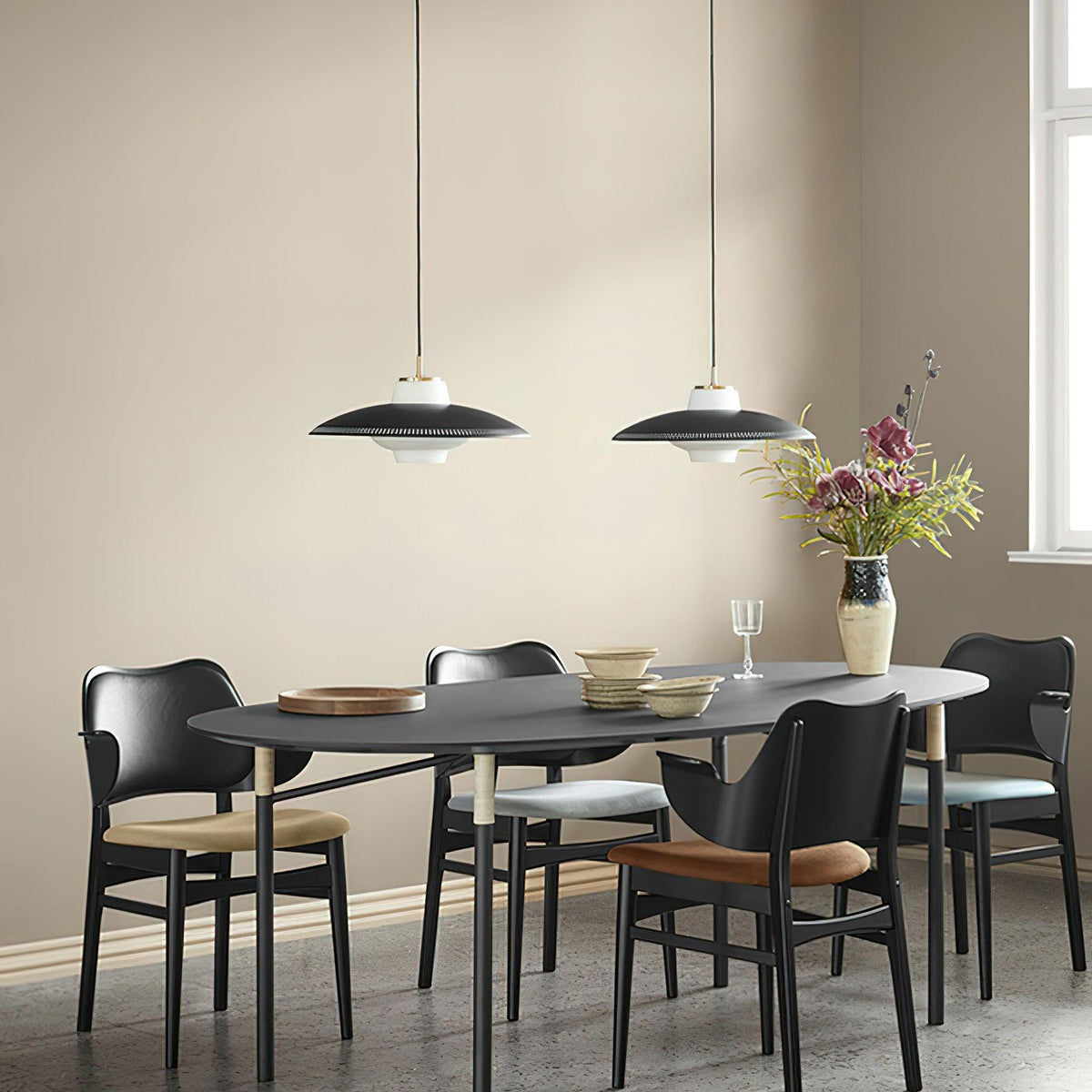 Ravelena Glass Pendant Light-Moonnatur
