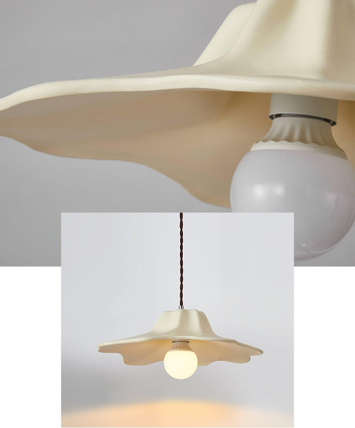 Oveline Resin Pendant Lamp-Moonnatur