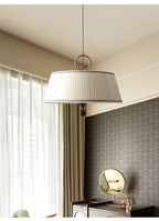 Iverina Fabric Pendant Light-Moonnatur